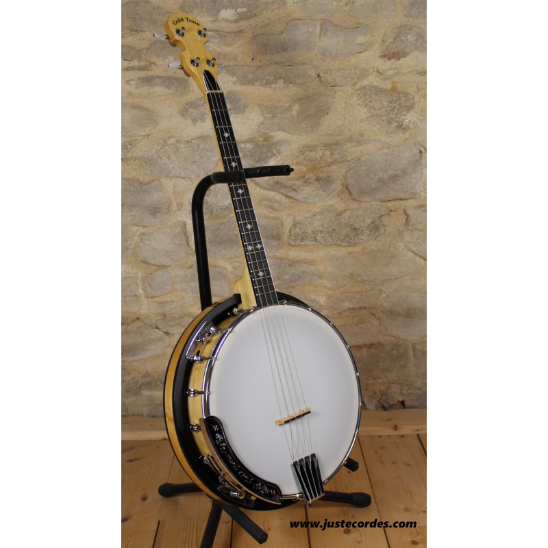 Banjo ténor irlandais CC-IT Résonateur: Avec (bois) -Nombre de case: 1