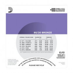 D'addario 80/20 Bronze 8,60 €