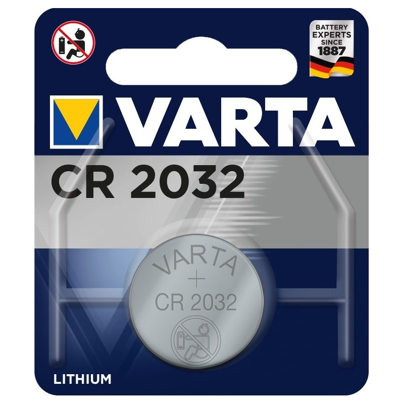 Varta 2032 coin battery 1,50 €