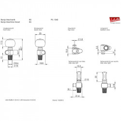 Schaller 5th string peg 31,50 €