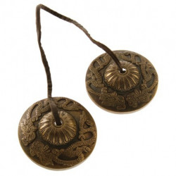 Meditation cymbals "tingsha "