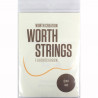 Ukulele strings Worth brown (double set)