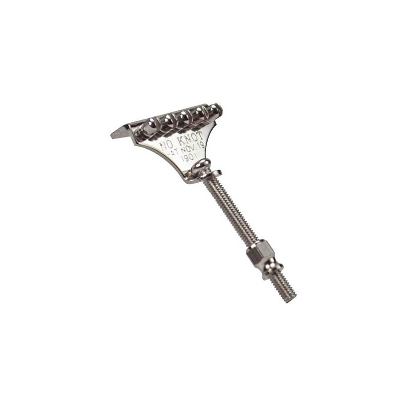 No knot banjo tailpiece